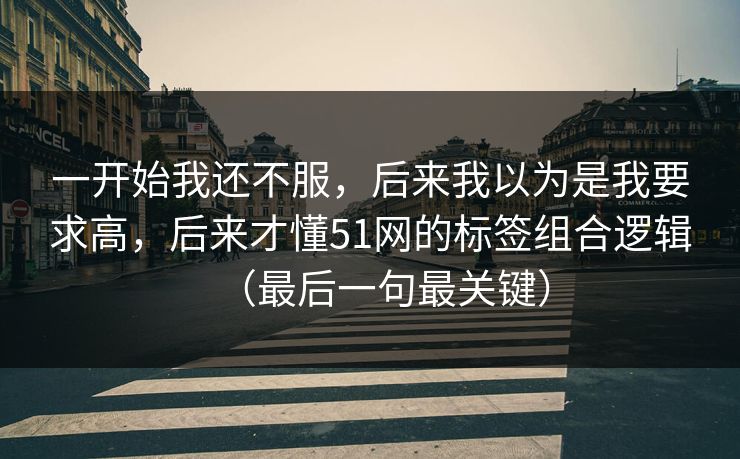 一开始我还不服，后来我以为是我要求高，后来才懂51网的标签组合逻辑（最后一句最关键）